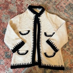 Knit mini cardigan